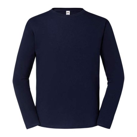 Unisex tričko (FOL ICONIC 195 RINGSPUN PREMIUM LONG SLEEVE T) > modrá (deep navy) > 2XL