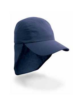 Detská 5 panelová šiltovka (RESULT JUNIOR ULTI LEGIONNAIRE CAP) > modrá (navy)