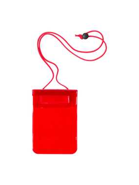 Vodeodolný obal na mobil > červená