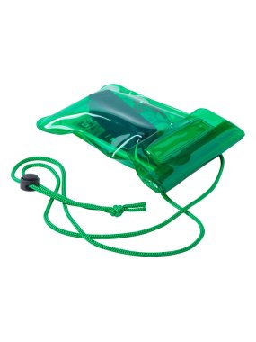 Vodeodolný obal na mobil > zelená