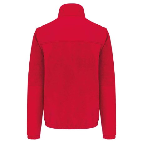 Unisex bunda (FLEECE JACKET WITH REMOVABLE SLEEVES) > červená > L