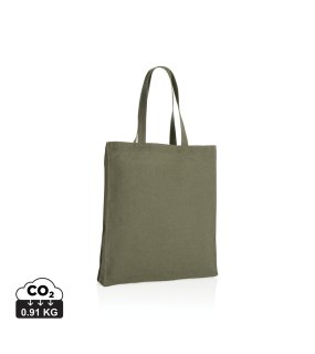 Taška s širokým dnom Impact zo 145g recykl. Bavlny > zelená