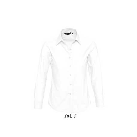 Dámska košeľa (SOLS EMBASSY LADIES LONG SLEEVE OXFORD SHIRT) > biela > XL