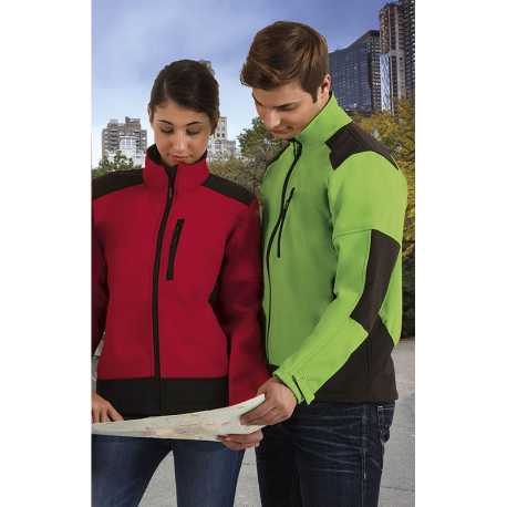 Unisex bunda (SAPONI) > červená (lotto) / čierna > 2XL