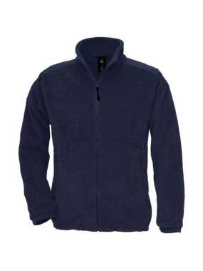 Unisex fleece bunda (B&C ICEWALKER+) > modrá (navy) > M