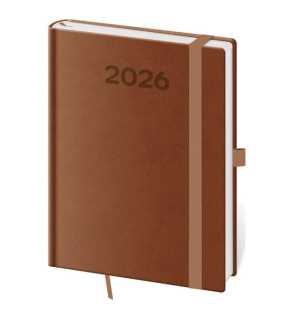 Diár (Print Pop 2026) - 12 x 16,5 cm > mousse > týždenný B6