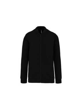 Unisex mikina (KARIBAN FULL ZIP FLEECE SWEATSHIRT) > čierna > 4XL