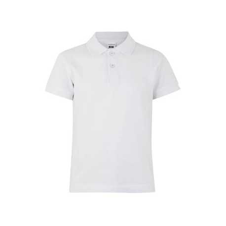 Detská polokošeľa (MUKUA KIDS SHORT SLEEVE POLO) > biela > 5/6