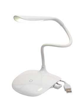 USB led lampa > biela
