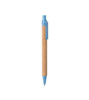 Korkové guľôčkové pero > modrá (light)