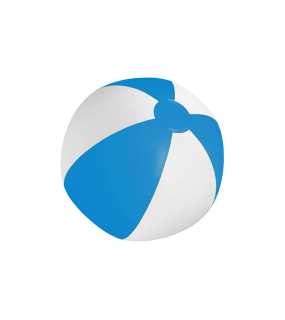 Plážová lopta (o28 cm) > biela/modrá