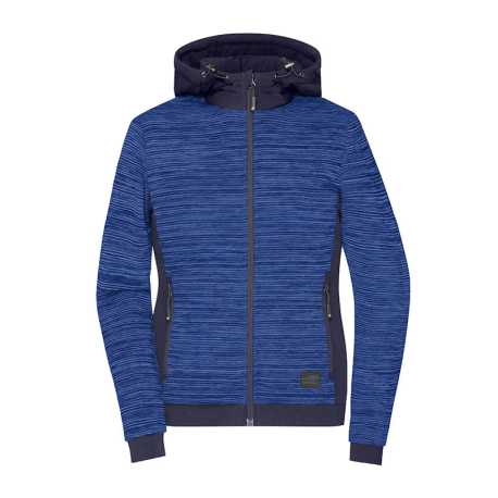 Dámska bunda (DAIBER Ladies Padded Hybrid Jacket)>modrá (royal melange) / modrá (navy)>M