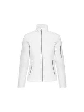 Dámska softshell bunda (KARIBAN LADIES SOFTSHELL JACKET) > biela > 4XL