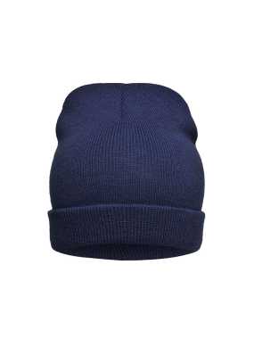 Čiapka (MB Knitted Promotion Beanie) > modrá (navy)