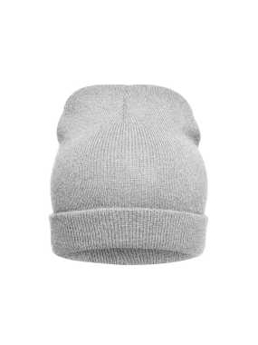 Čiapka (MB Knitted Promotion Beanie) > šedá (light melange)