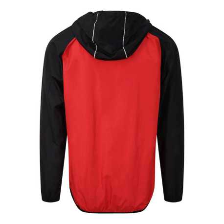 Unisex bunda (Just Cool COOL CONTRAST WINDSHIELD JACKET)>červená (fire) / čierna (jet)>S