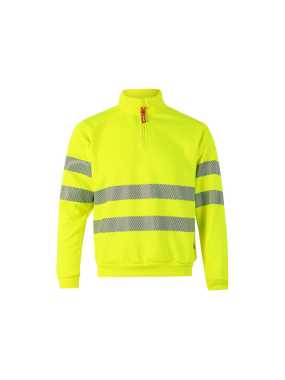 Pánska mikina (VELILLA RS SWEATSHIRT) > žltá (hi-vis) > 3XL