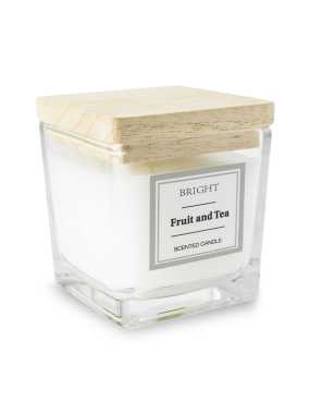 Vonná sviečka v skle > biela