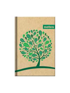 Zápisník (ECO TREE) - 13,8 x 20,5 cm > neurčitá
