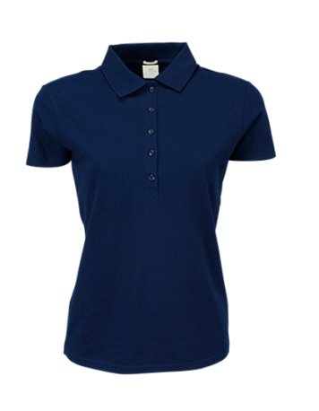 Dámska polokošela (Tee Jays Womens Luxury Stretch Polo) > modrá (navy) > 2XL