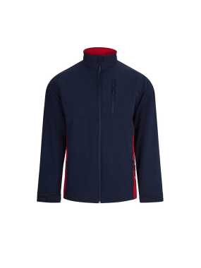 Pánska bunda (VELILLA TWO-TONE SOFT SHELL) > modrá (navy) / červená > XL