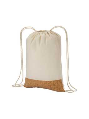 Vrecko so šnúrkami > prírodná