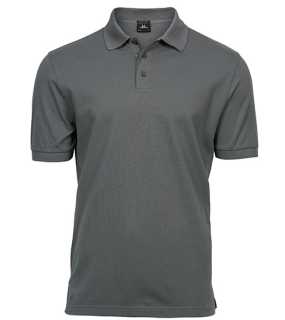 Unisex polokošela (Tee Jays Mens Luxury Stretch Polo) > šedá (powder) > S