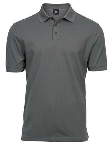 Unisex polokošela (Tee Jays Mens Luxury Stretch Polo) > šedá (powder) > 2XL