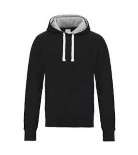 Unisex mikina (Just Hoods CHUNKY HOODIE) > čierna (jet) > S