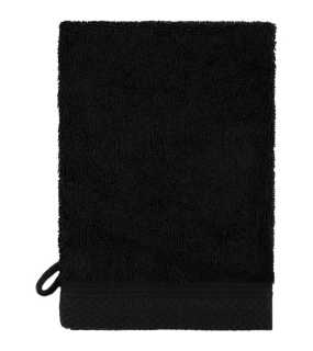 Rukavica na umývanie (THE ONE Ultra Deluxe Washcloth) > čierna > 16 x 21 cm
