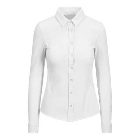 Dámska košeľa (So Denim ANNA KNITTED SHIRT) > biela > XS