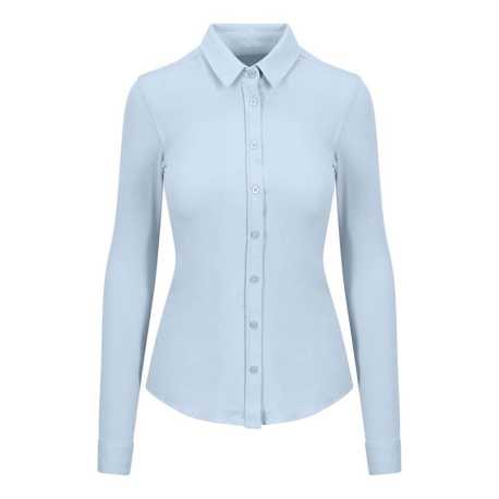 Dámska košeľa (So Denim ANNA KNITTED SHIRT) > biela > XS