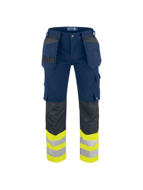 Pánske nohavice (PROJOB WAISTPANTS HV) > žltá / modrá (navy) > 110/120 cm