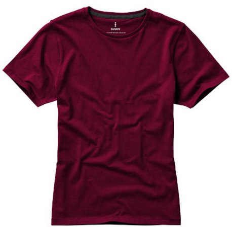 Dámske tričko (Nanaimo ladies T-shirt Elevate) > červená (burgundy) > S