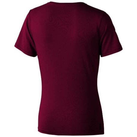 Dámske tričko (Nanaimo ladies T-shirt Elevate) > červená (burgundy) > S