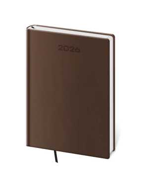 Diár (Soft 2026) - 14,5 x 20,5 cm > hnedá > týždenný A5