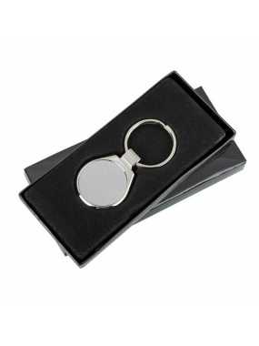 Kovový prívesok na kľúče > strieborná