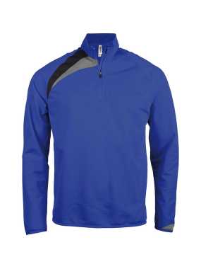 Detská mikina(Proact KIDS' TRAINING TOP)>modrá(sporty royal)/čierna/šedá(storm)>8/10