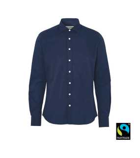 Pánska košeľa (COTTOVER TWILL SLIM FIT) > modrá (navy) > 42