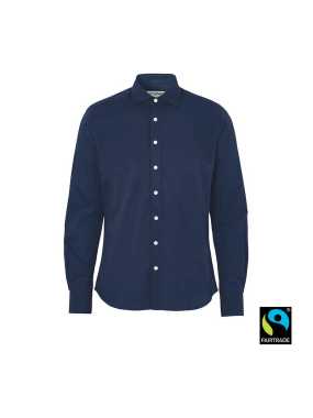 Pánska košeľa (COTTOVER TWILL SLIM FIT) > modrá (navy) > 36