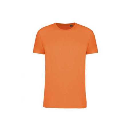 Unisex tričko (ORGANIC 190IC CREW NECK T-SHIRT) > oranžová (light) > S