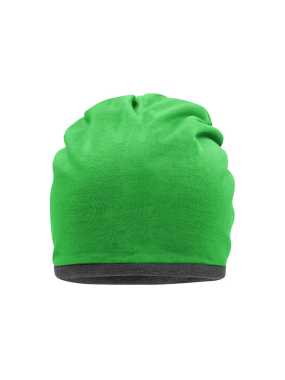 Zimná čiapka (MB Single Beanie)>zelená (fern) / šedá (carbon)