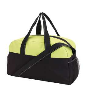 Športová taška > čierna / zelená (light)