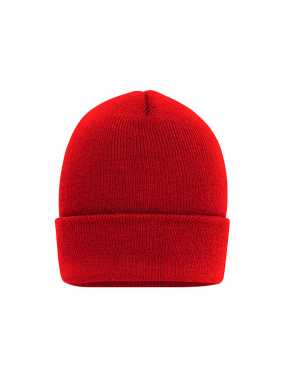 Zimná čiapka (MB High Brim Beanie)>červená (fire)
