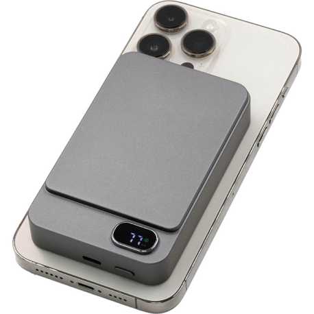 Bezdrôtová powerbanka 10000 mAh 20W > šedá (gun metal)