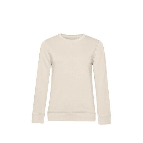 Dámska mikina (B&C Organic Crew Neck /women)>biela (off)>S