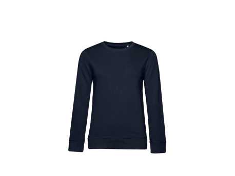 Dámska mikina (B&C Organic Crew Neck /women) > modrá (navy) > S