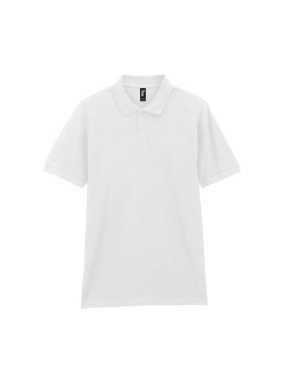 Pánska polokošeľa (GILDAN COTTON ADULT DOUBLE PIQUÉ POLO) > biela > M