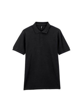 Pánska polokošeľa (GILDAN COTTON ADULT DOUBLE PIQUÉ POLO) > čierna > 3XL