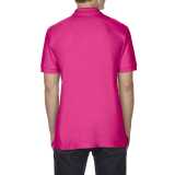 Pánska polokošeľa (GILDAN COTTON ADULT DOUBLE PIQUÉ POLO) > ružová (heliconia) > M